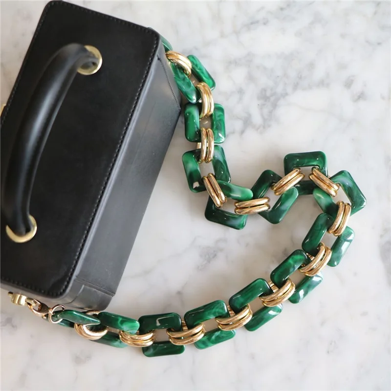 Роскошный дизайнерский ремень из акрилового сплава 50 см Высококачественная