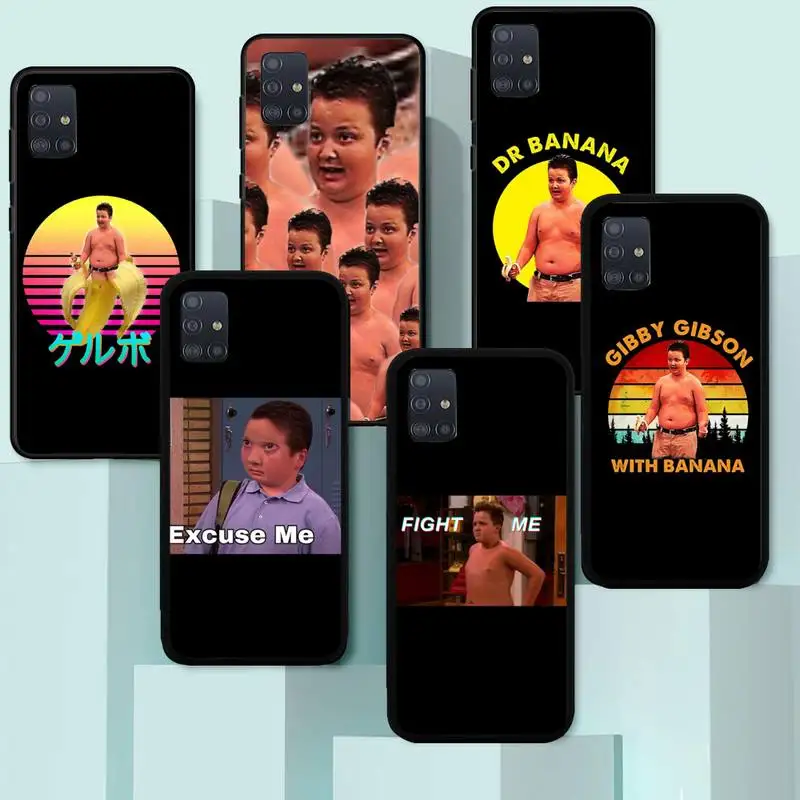 

Gibby From ICarly Phone Case TPU For Samsung S6 S7 S8 S9 S10 plus S20 S21 S30Ultrs Fundas Cover