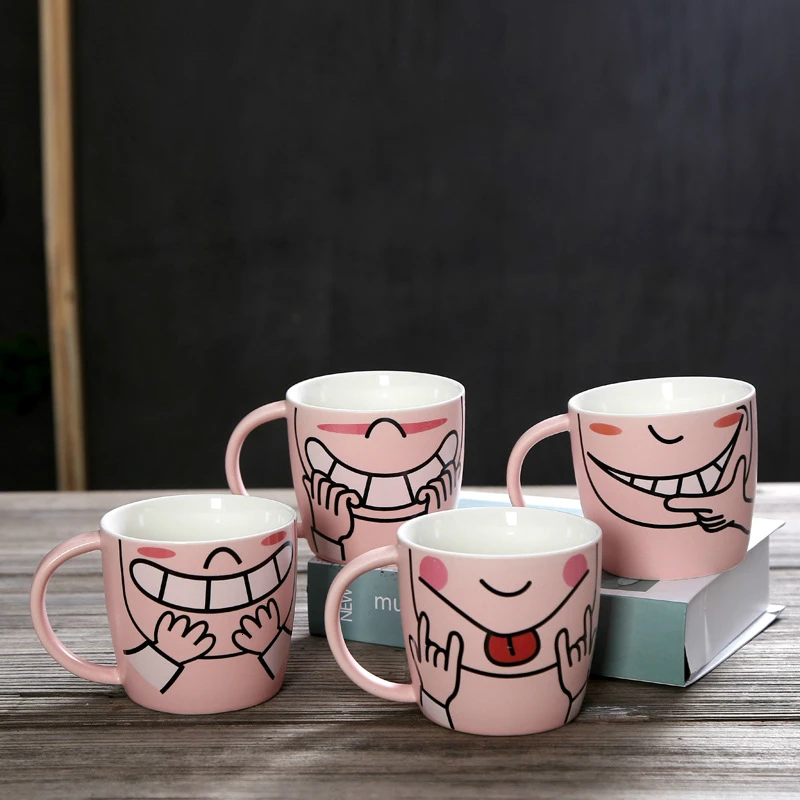 Керамическая кофейная кружка чашка для завтрака молока капучино латте воды