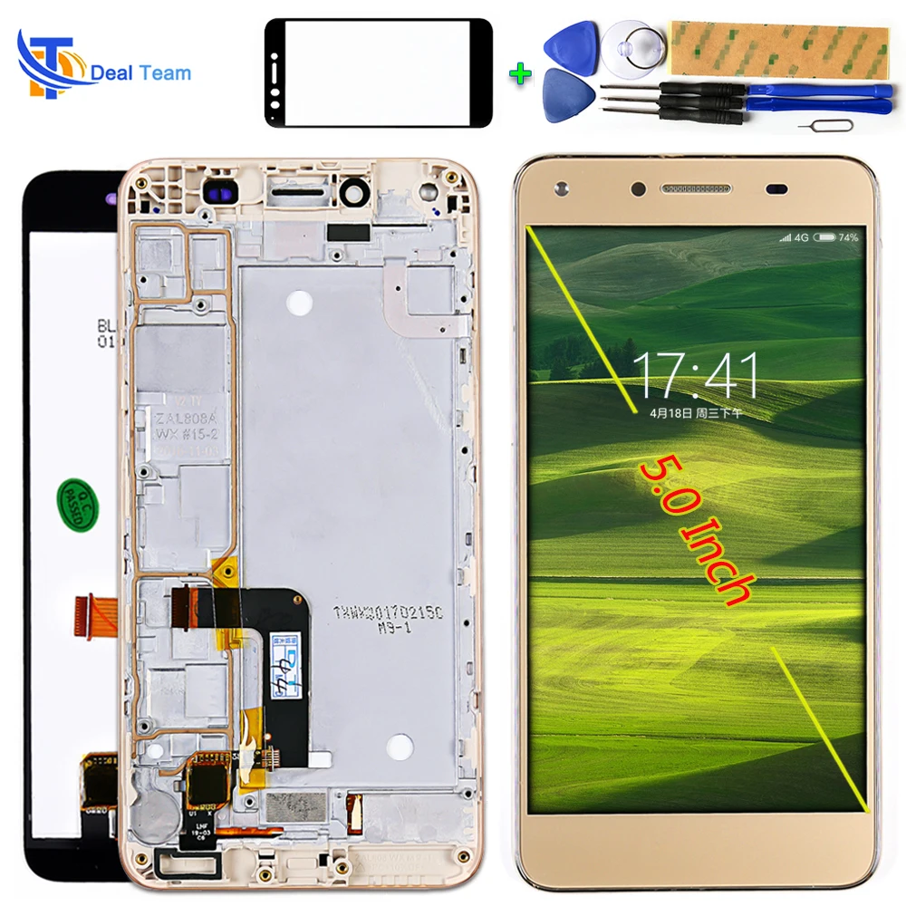 Для Huawei ЖК дисплей для Y5 II сенсорный экран CUN L23 L03 L33 L21 дигитайзер в сборе рамка с