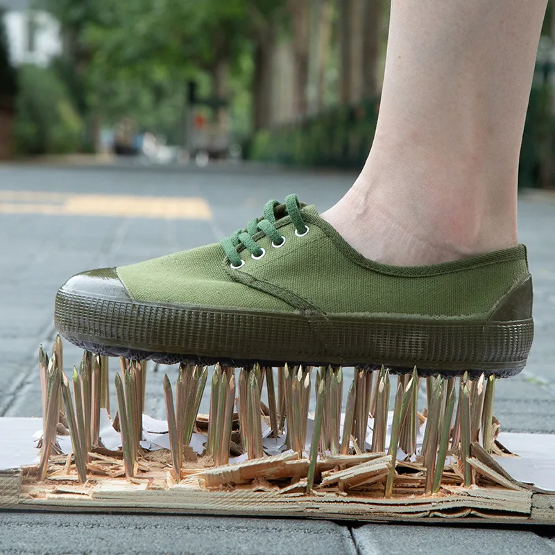 

Camouflage Rubber Sole Liberation Work Shoes Military Training Sneakers Men Wear-resistant Non-slip Designer Shoes Men