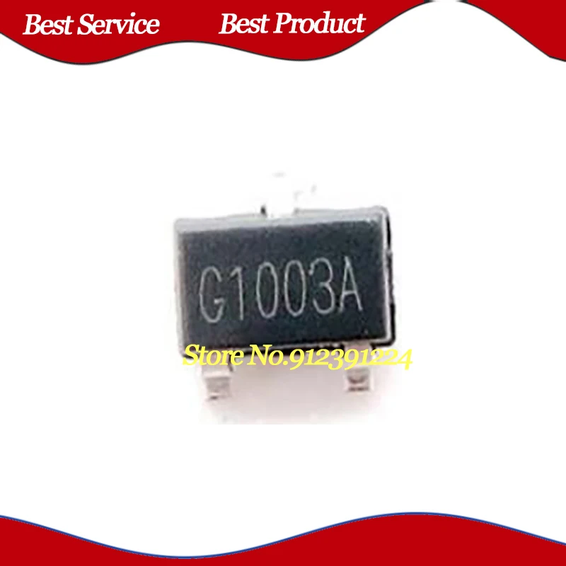 

10 шт./лот G1003A SOT23 5A 100V Новая и оригинальная искусственная кожа