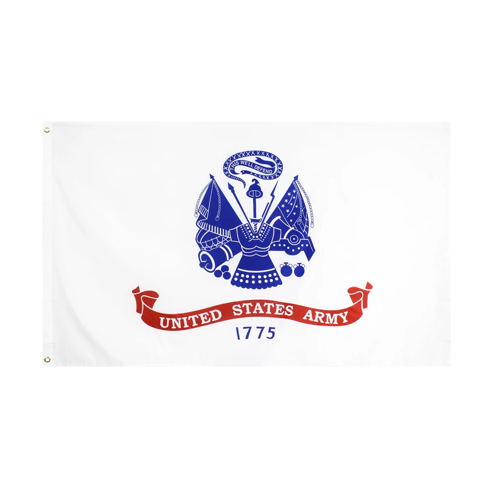 

Флаг Nlbflag 3x5 футов 90x150 см, армейский Военный Флаг США, полиэстер с латунными люверсами для украшения