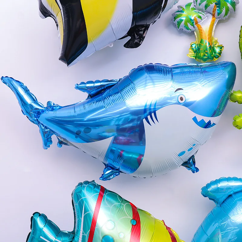 Воздушный шар из фольги морское животное морская звезда краб осьминог гиппокамп