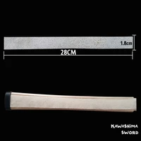 the same rayskin for japanese sword tsuka wood handle wrapped with real stingray skin for samurai sword katana blackwhite