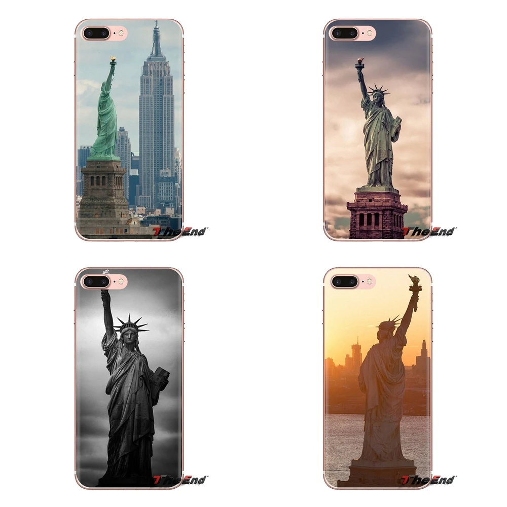 Liberty осветляющая статуя свободы для huawei P Smart Y6 P8 P9 P10 Plus Nova P20 Lite Pro Mini 2017 SLA-L02 SLA-L22 2i TPU