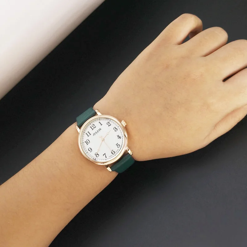 

Julius watch for Women Watches Leather Ladies Watch Clock Montre Femme Watch for Women Gifts For Women Japan Quart Julius No Box