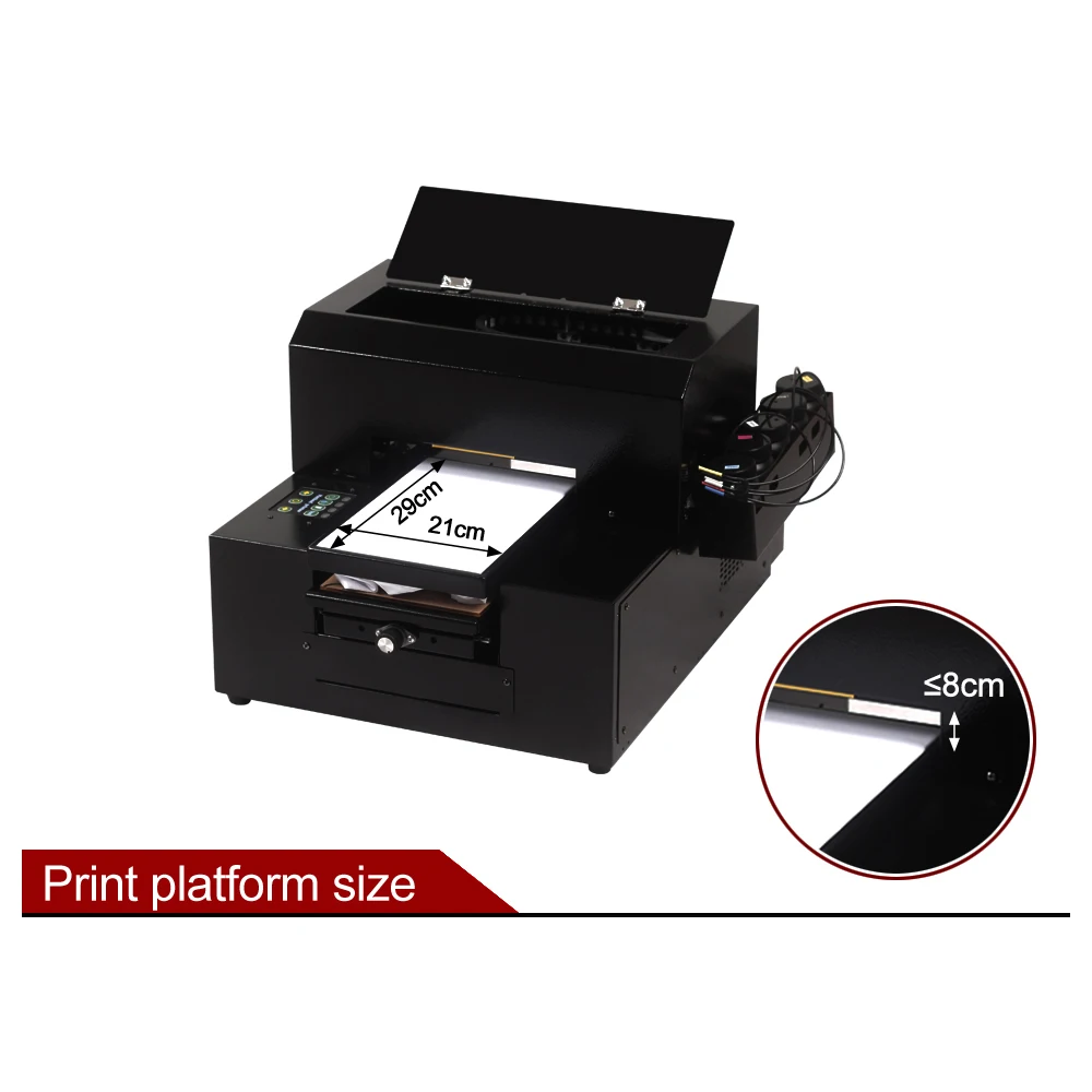 Маленький планшетный принтер A4 многоцветный струйный многоцелевой для офисных