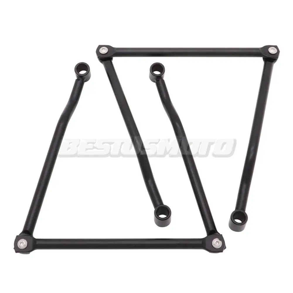 Универсальная мотоциклетная седельная сумка черного цвета кронштейн для