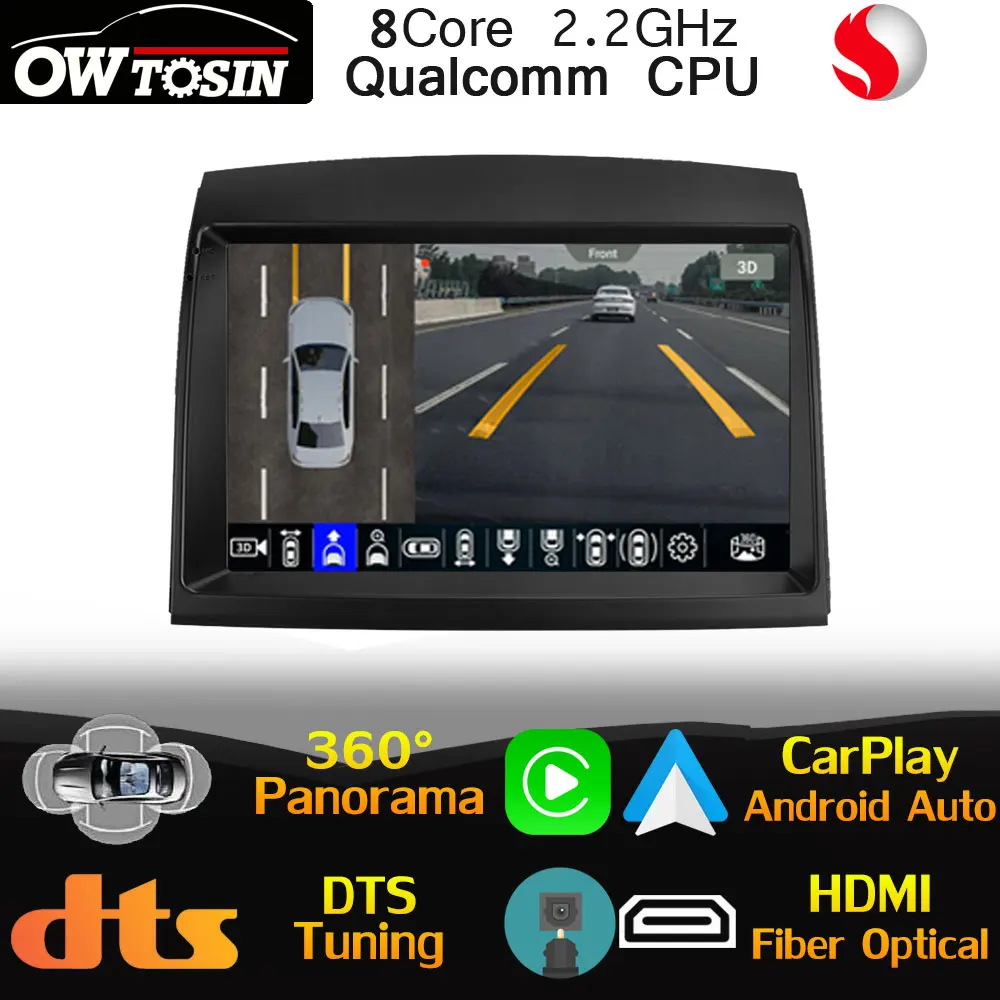 Автомобильный мультимедийный плеер Android Процессор Qualcomm для Toyota Sienna 2 XL20 2003-2010 GPS