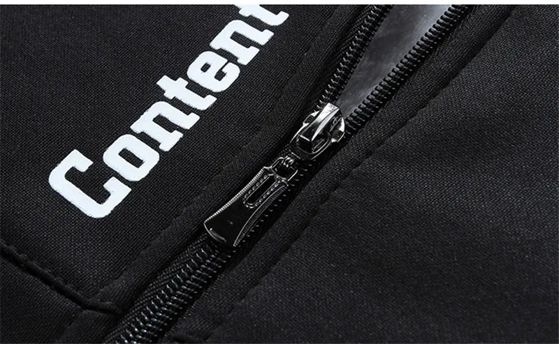 New Winter Men's Sets Plus Velvet Men Sport Suits Sportswear Set Fitness Warm Tracksuit Zip Pocket Male's Casual Clothing