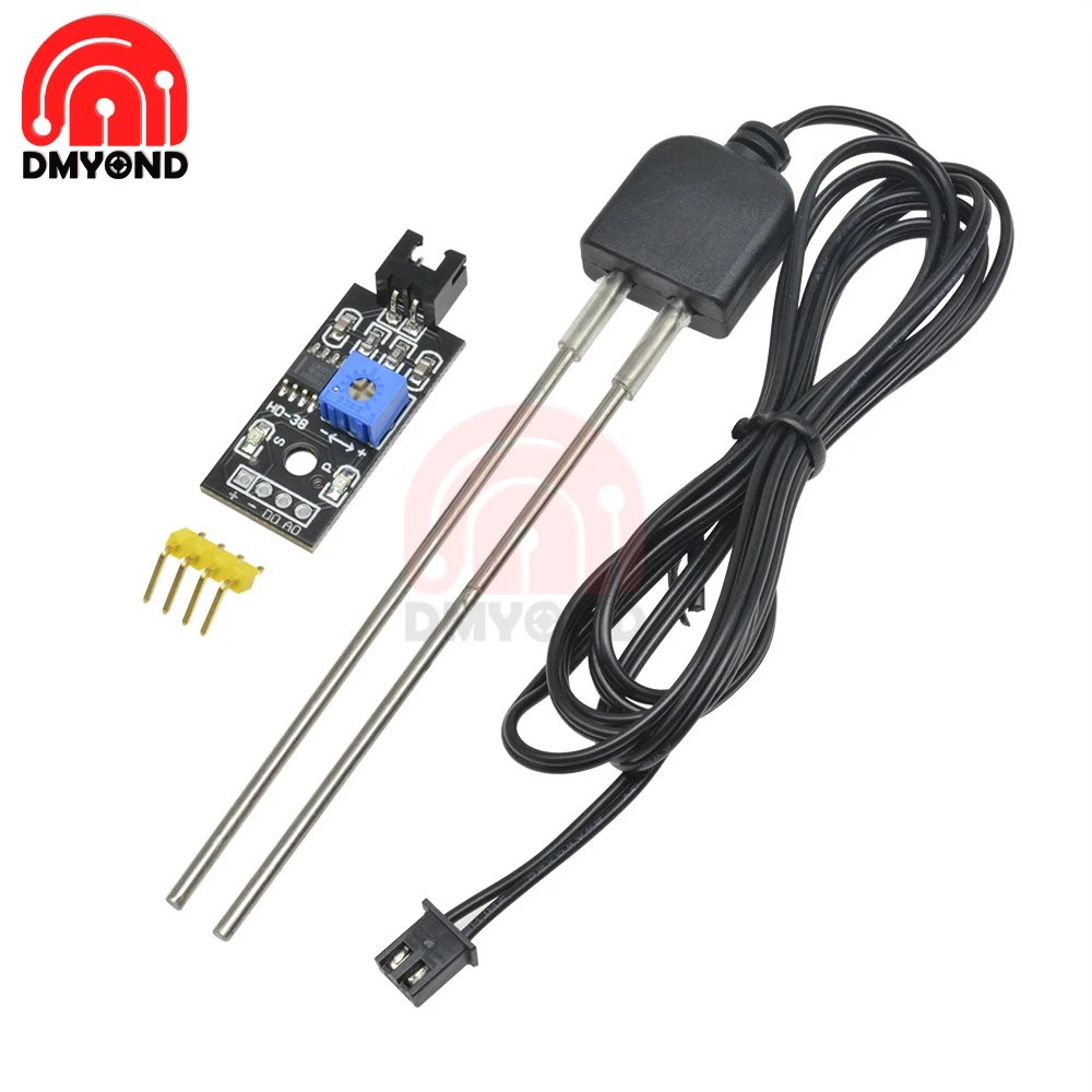 Diy электронный датчик влажности почвы модуль детектора тест на влажность зонд