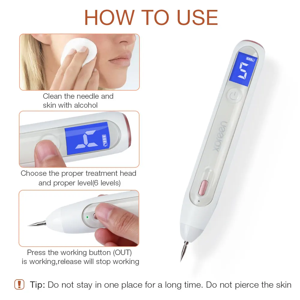 Xpreen профессиональная ручка для удаления татуировок лазерная темных пятен