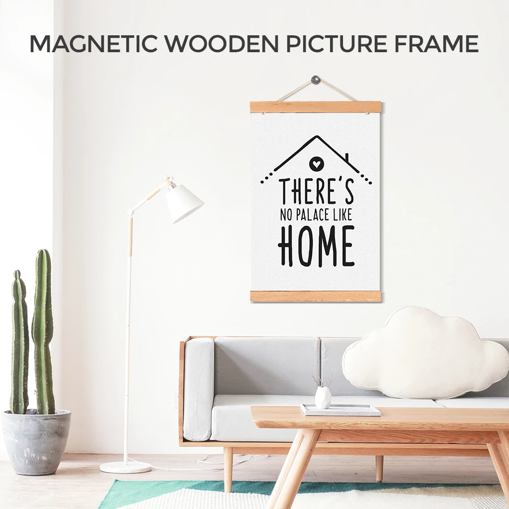А3 А4 Магнитная деревянная рамка для картин сделай сам постер фотографий вешалка