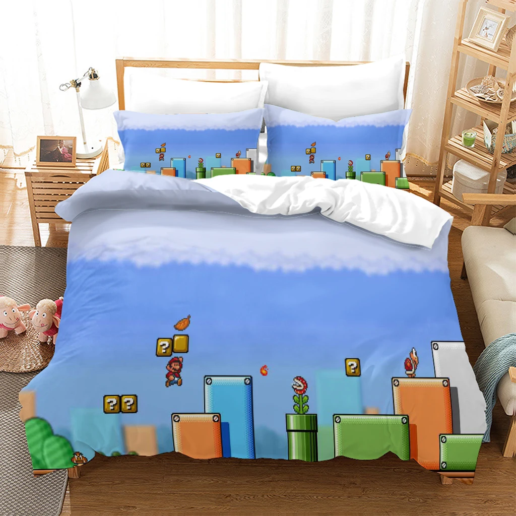 

Home Living Luxury 3D Dinosaur Print 2/3Pcs Comfortable Duvet Cover PillowCase Bedding Sets Queen And King EU/US/AU Size