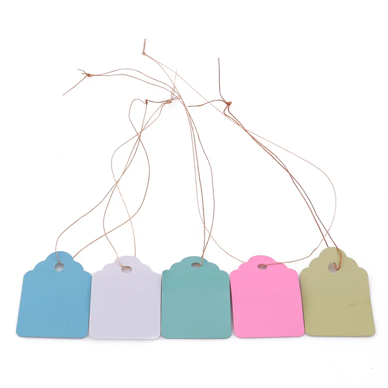 

100 PCS / Lot Reusable PVC Plants Hang Tag Labels Tree Fruits Seedling Garden Flower Pot Plastic Tags Sign Classification Tools