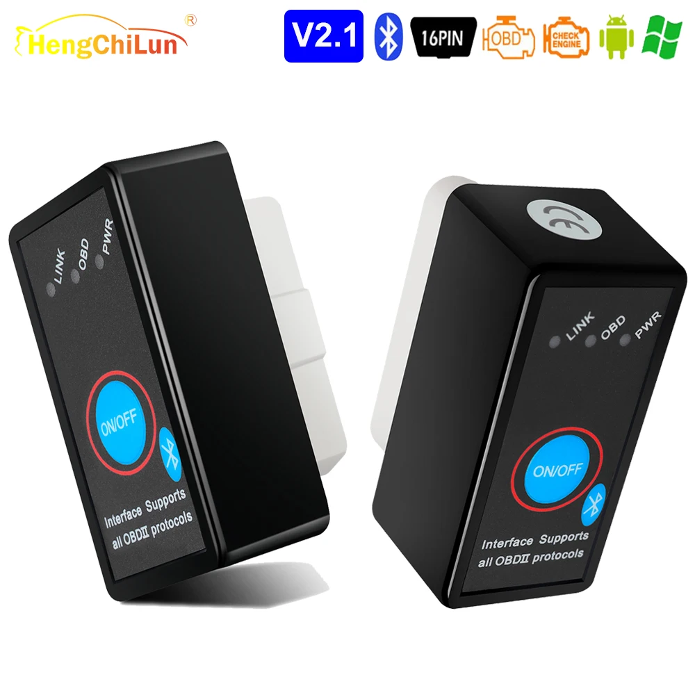 АВТО OBDII ELM327 Выключатель питания OBD 2 считыватель кодов неисправностей для Peugeot