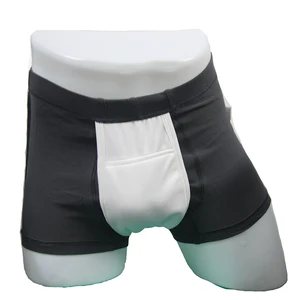 Men's incontinence briefs Soft Reusable Washable Underwear Incontinent Pants for  Men