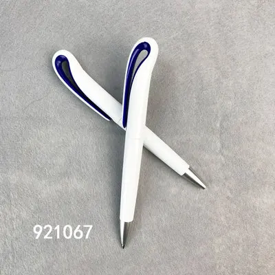 Шариковая ручка с логотипом на заказ белая теплопередачей по низкой цене 100