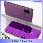 Умный зеркальный флип для OPPO A53 5G C17 A92 A93 A53 F15 A91 A52 A72 A92 A31 A8 чехол противоударный чехол для oppo A53 5G C17 A92 Dundas