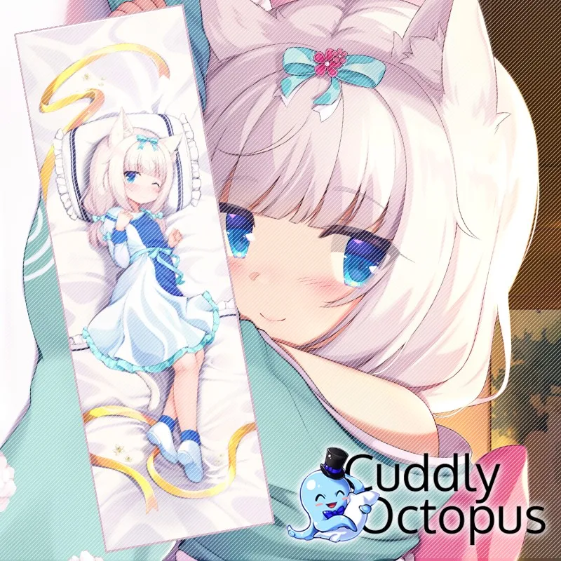 Аниме некопара ваниль дакимакура обнимающее тело 2-сторонняя Подушка Чехол