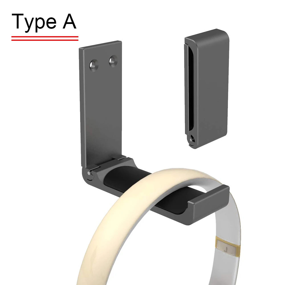 Вешалка для наушников 2 шт. держатель гарнитуры алюминиевый крючок с прочной