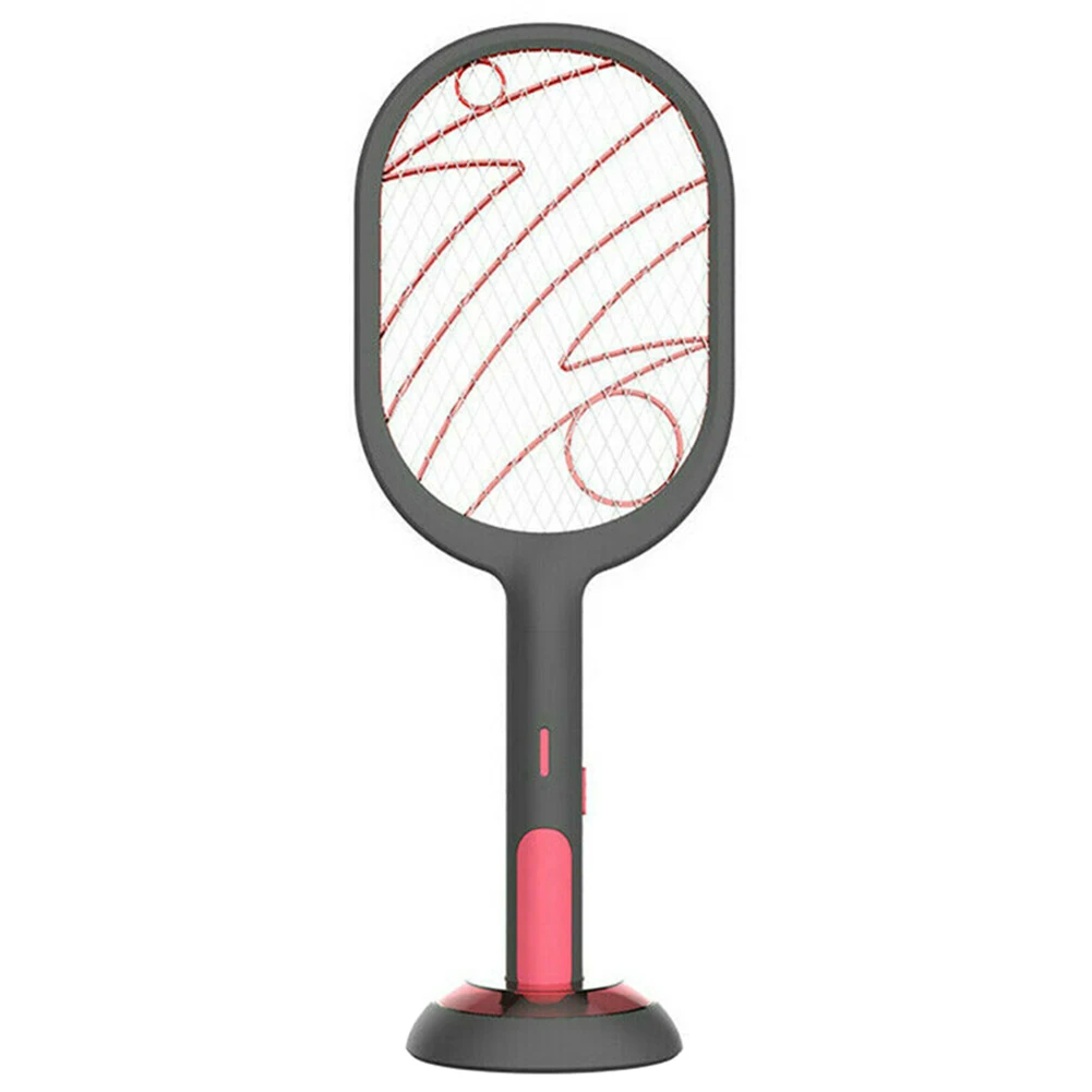 

Hot Rechargeable USB Electric Mosquito Swatter Insect Fly Light Handheld Portable for Home D6