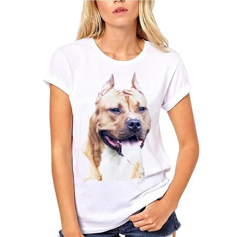 Футболка Amstaff с американским стаффордом терьером Мужская футболка s Wo уличная
