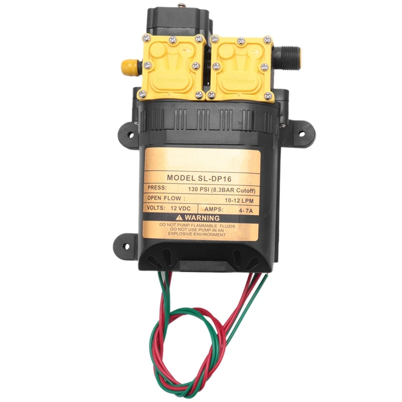 

Головка электродвигателя с двухъядерным распылителем 12 В, детали распылителя, головка насоса 12 В, двухъядерный силовой насос, сельскохозяй...