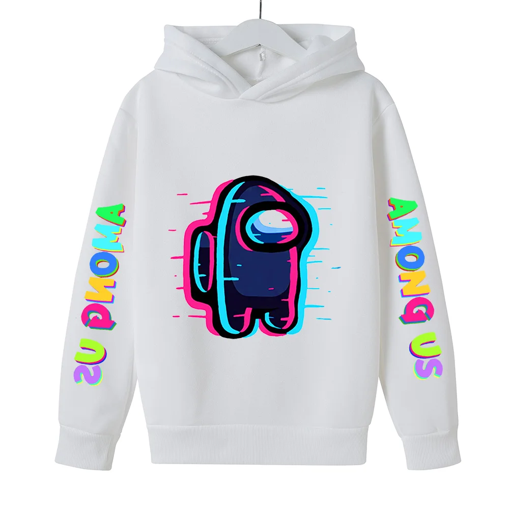 

pop it Girl's Clothes Among-us hoodies Boy Clothes Boy Games Hoodie Clothes for teenagers Hooded sweatshirts Anime Clothes