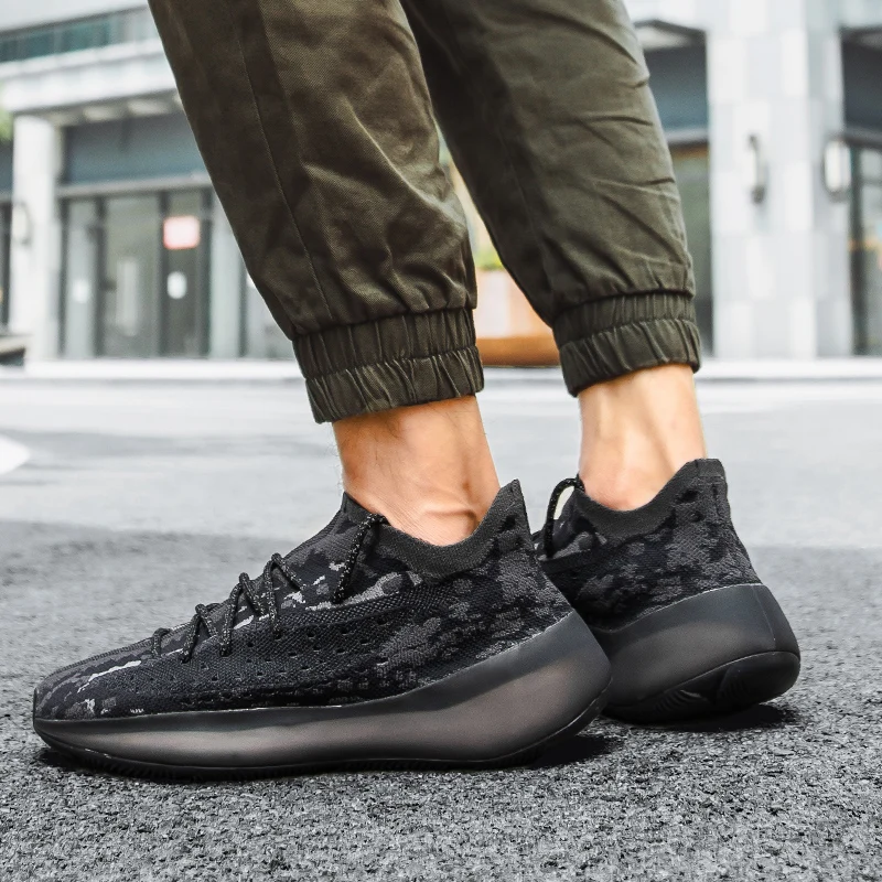 

Men's sports shoes women's running shoes ultra light casual Night Starlight Shoelaces quality breathable Coconut Running Shoes