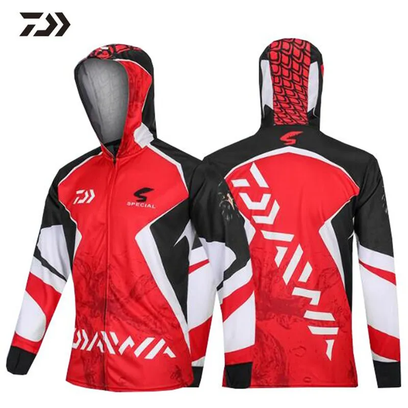 

Daiwa Fishing Clothing Long Sleeve Men Fishing Jacket Breathable Outdoor Sport Fishing Shirt For Climbing Fishing Clothes