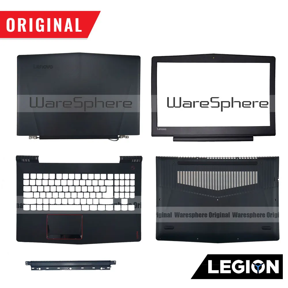 Full cover Для lenovo Legion Y520 R720 Y520-15 R720-15 Y520-15IKB R720-15IKB ЖК-дисплей задняя панель подставка Нижняя база SP US RUKeyboard - Цвет: Full cover
