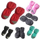 Перчатки Лыжные детские, теплые, ветрозащитные, противоскользящие, с длинным рукавом