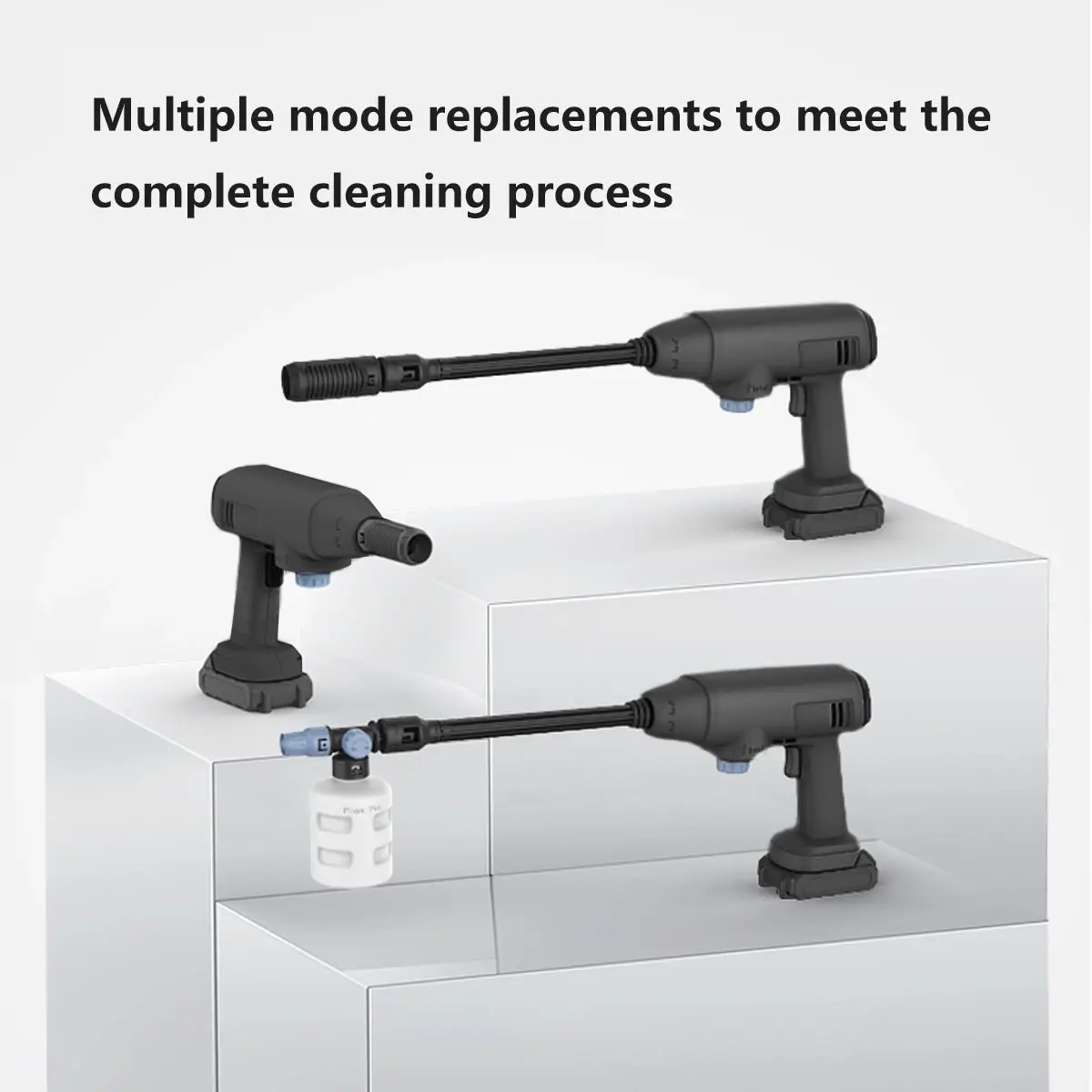 

30Bar Electric Car Washer Gun High Pressure Cleaner Foam Nozzle Cordless Protable Car Wash Spray for Makita 18V-21V Battery