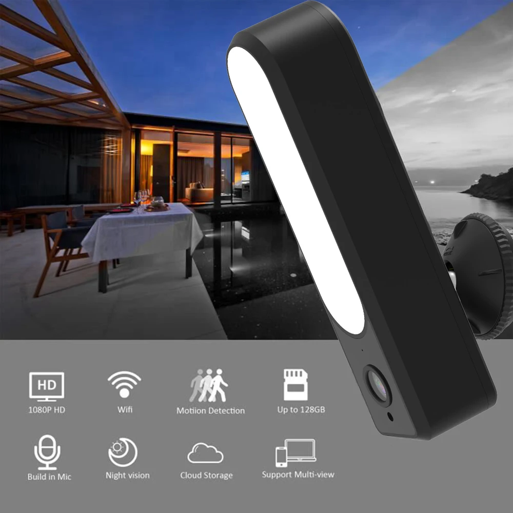 

1080P Wifi Camera HD Outdoor Waterproof LED Lamp P2P Security IP Camera Floodlight Night Vision Garden Camera Tuya Smart Life