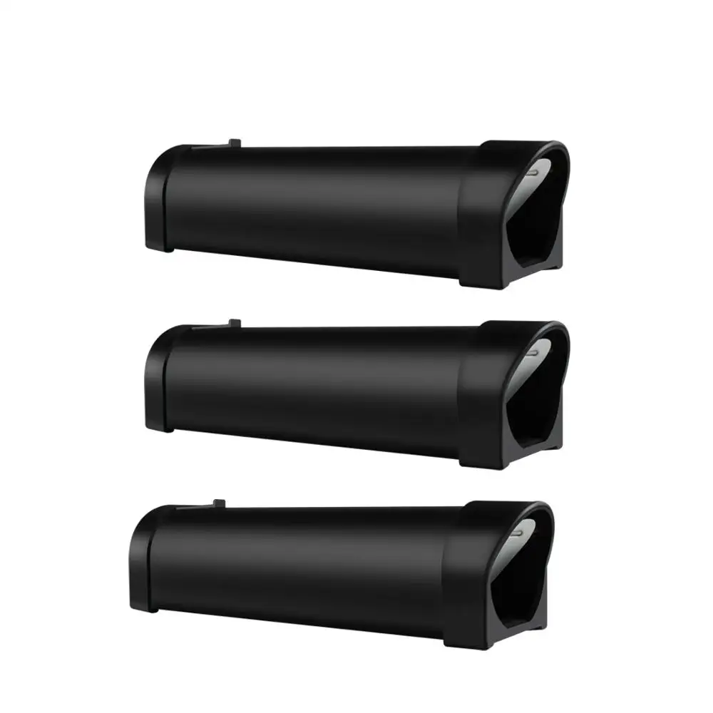 3 pcs Новая ловушка для мышей, пластиковая многоразовая ловушка для мышей, крысиная ловушка - Цвет: 3 pcs