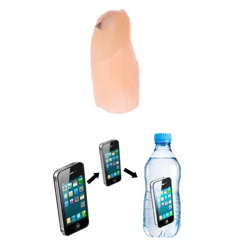 

Street Magic Finger Trick Illusion Mobile Phone In Bottle Close Up New