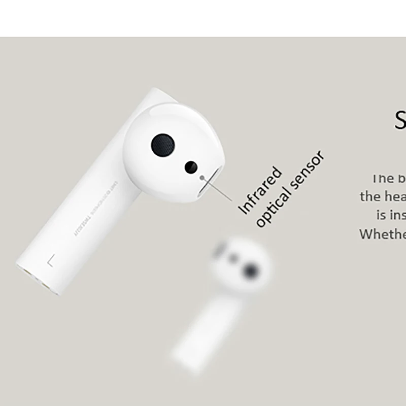 Оригинальные Bluetooth наушники Xiaomi Air2 Airdots Pro 2 TWS с обнаружением музыки 5 0 настоящие