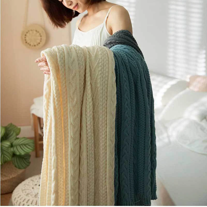 

TONGDI Raschel Blanket Soft Throw Heavy Warm Elegant Fleece Eco-friendly Luxury Decor For Cover Sofa Bed Bedspread Summer