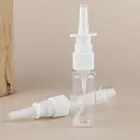 Пустые пластиковые бутылки, белый многоразовый распылитель помпа для спрея для носа, распылитель для носа для здоровья, для медицинских упаковочных аксессуаров (2 шт.)