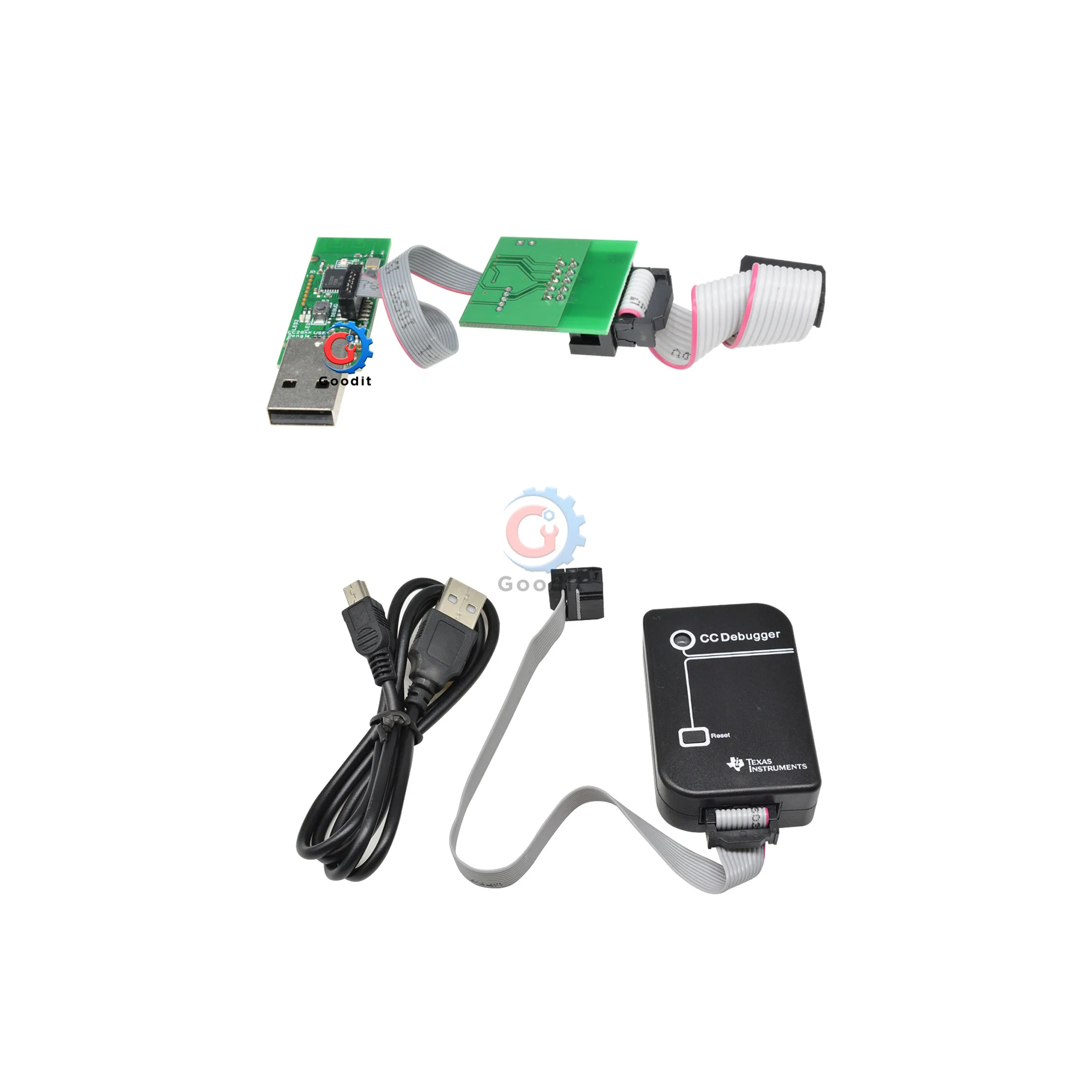 

Эмулятор CC2531 Zigbee, USB программатор CC-отладчик, модуль Bluetooth Sniffer CC2531 CC2540 с кабелем загрузки коннектора, 1 комплект