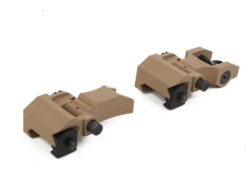 Troy спереди и сзади Складной Battlesight M4 Стиль комплект AR 15 M16 резервного прицел для