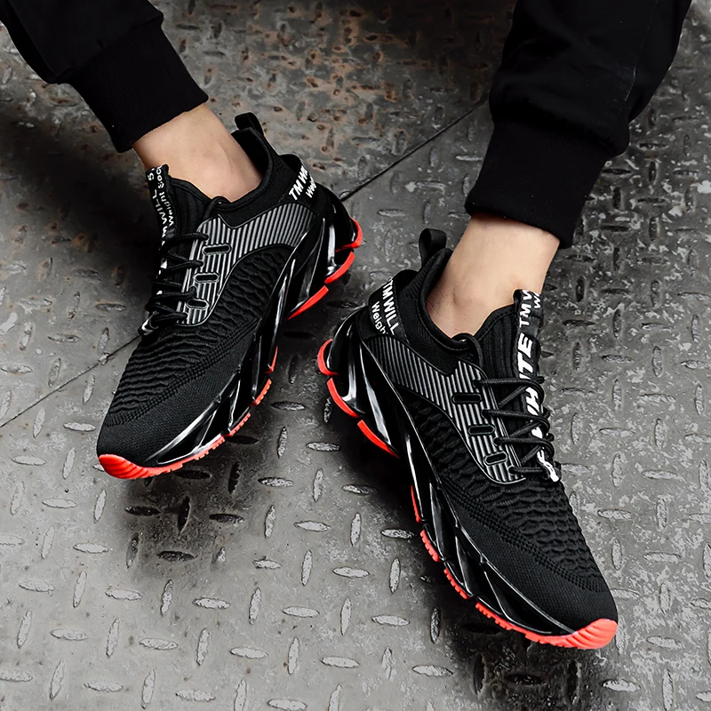 Internet Celebrity Blade Thick Bottom Men Sneakers Plus Size Casual Shoes Clunky Dadcore Sport Fitness all | Обувь