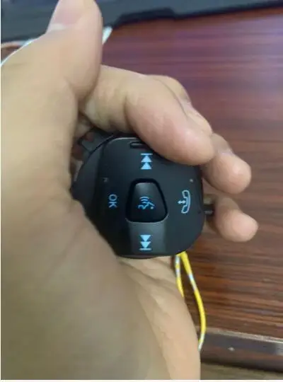 QDAEROHIVE Car Switch Cruise Speed Control System steering wheel button For Ford Fiesta 2013- Ecosport