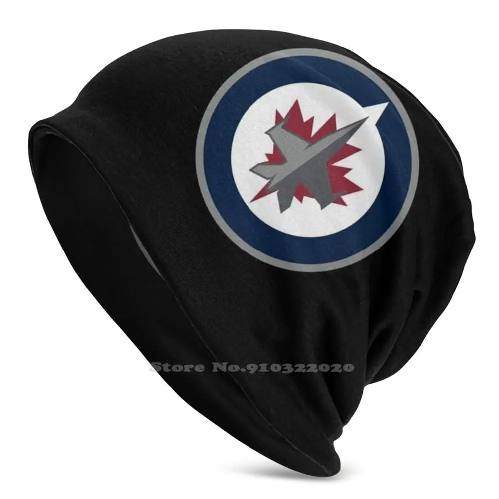 

Jets - Winnipeg 3D Print Cap Fashion Outdoor Beanie Logo Jet Ice Hockey