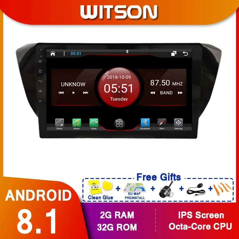 WITSON 10 2 &quotFULL HD сенсорный экран Android 0 Восьмиядерный Автомобильный GPS