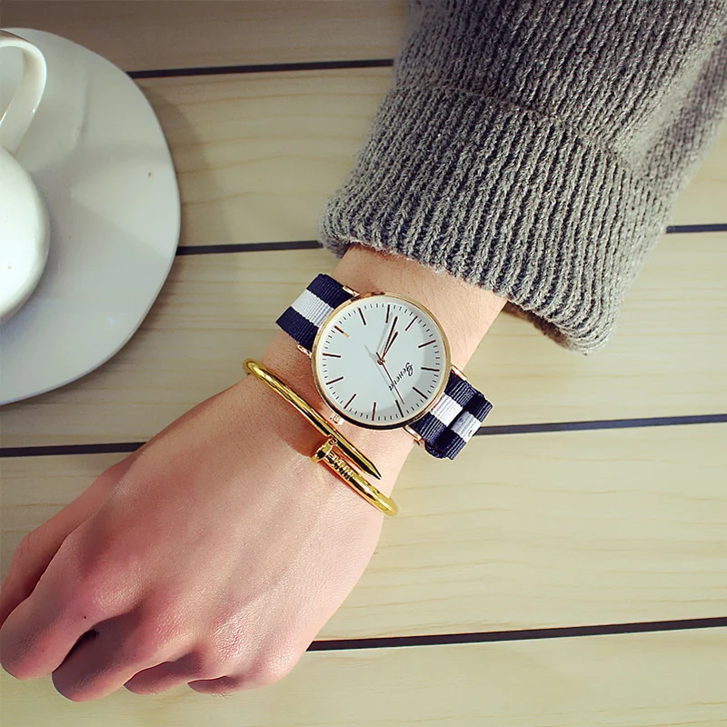 Montre homme, модные мужские часы, большой циферблат, цветной нейлоновый ремешок, кварцевые часы, мужские повседневные часы, мужские, Relogio Masculino# reloj