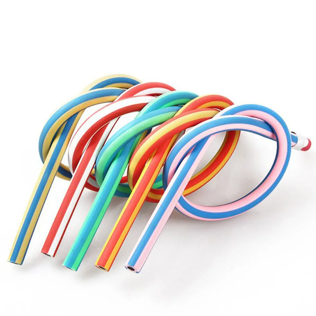 

Bendable Foldable Soft Pencil Bendy Flexible Soft Pencil With Eraser Student Stationery Soft Pencil
