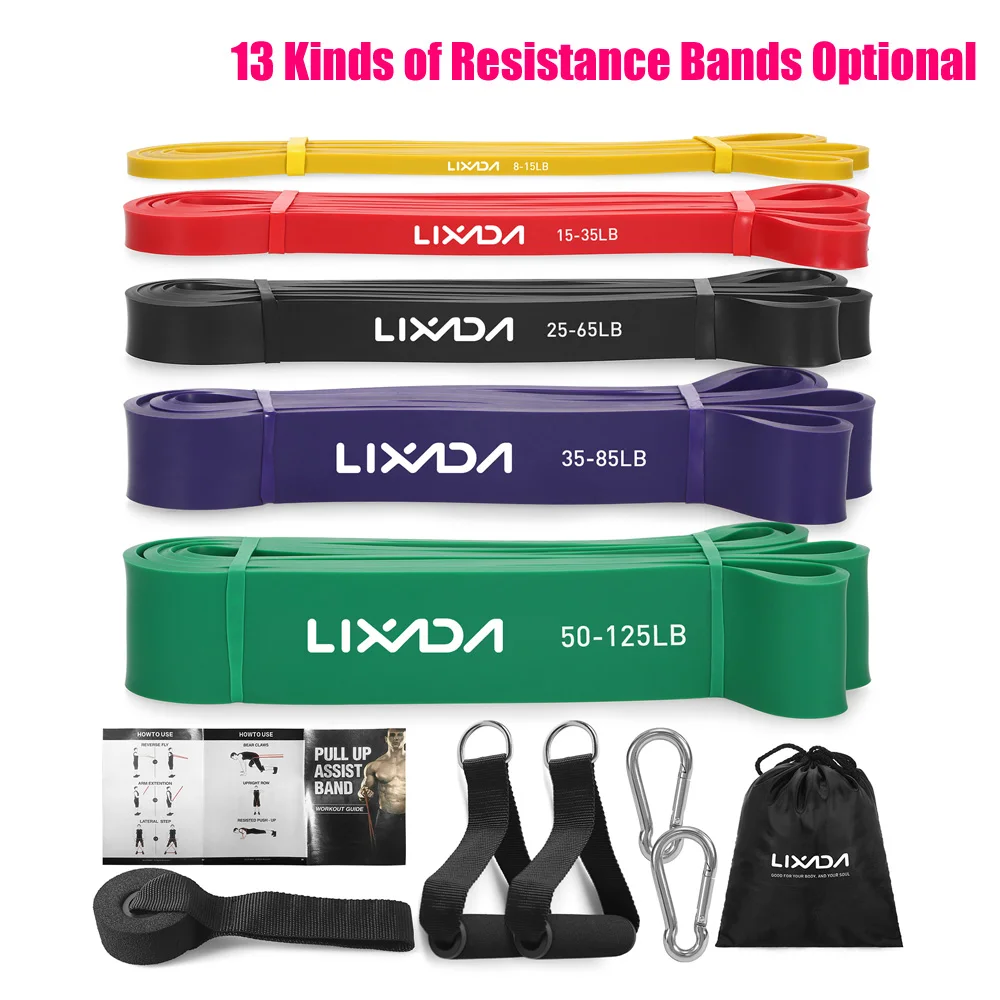 Комплект эластичных лент TOMSHOO Lixada комплект экспандеров для подтягивания